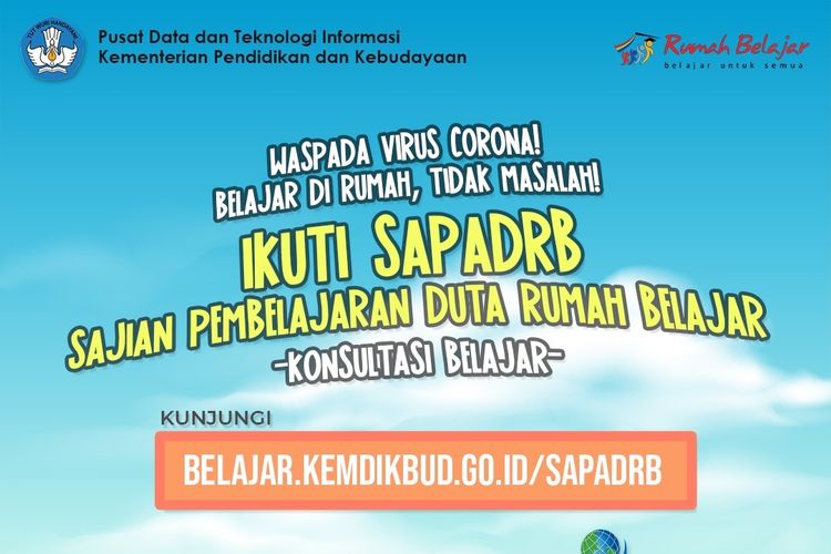 Link Bimbel Online "Rumah Belajar" Kemdikbud SD-SMA: 20 April 2020