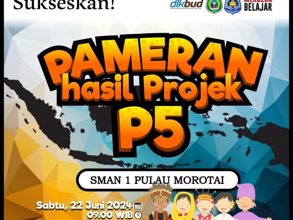Pameran Hasil Projek P5 SMANSA Morotai